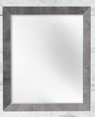 marble grey mirror